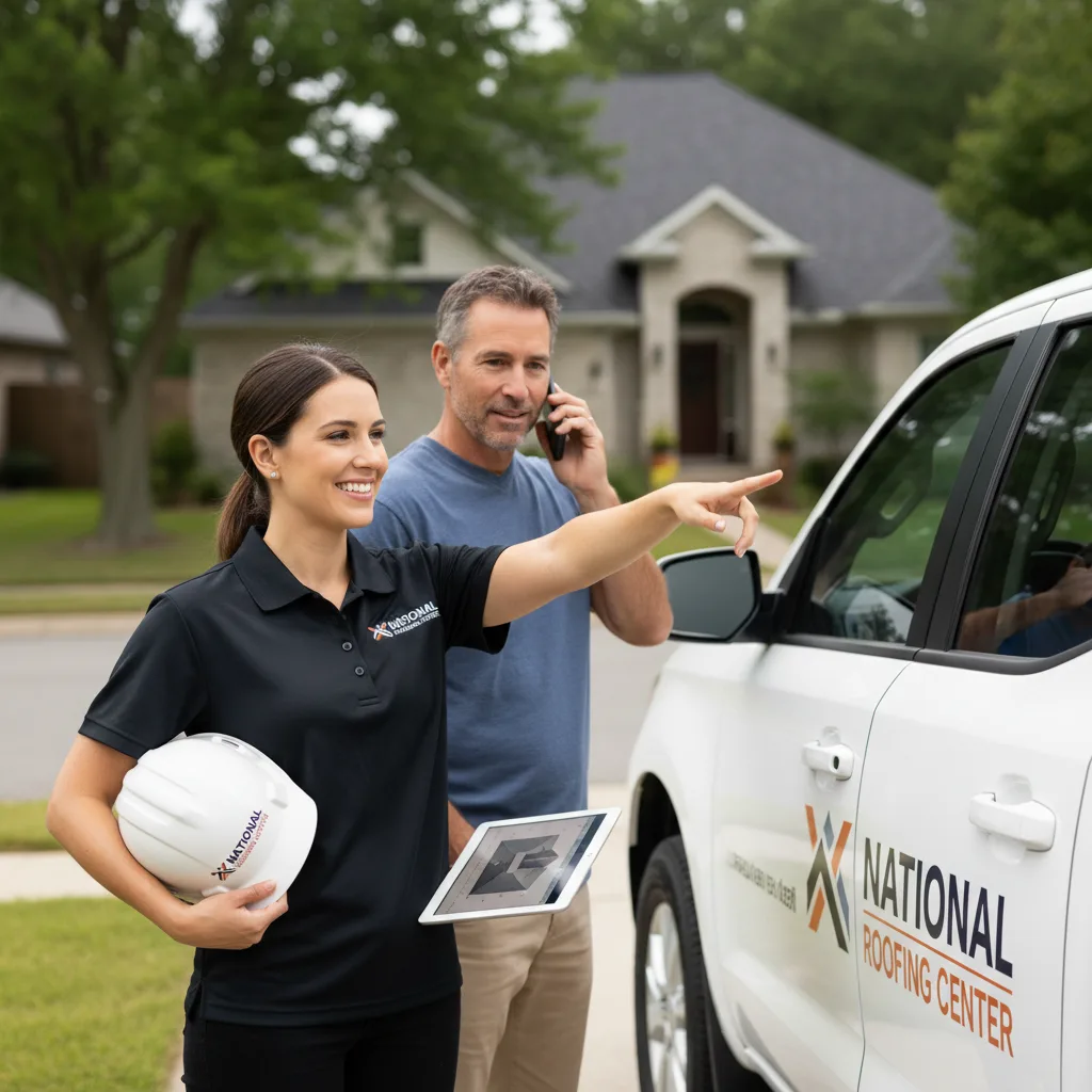 National Roofing Center customer support in Fate